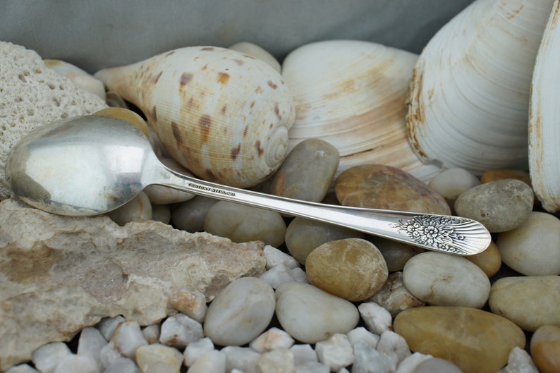 Vintage Sterling Silver 925 Serving Tablespoon Dessert Spoon 6 Etsy