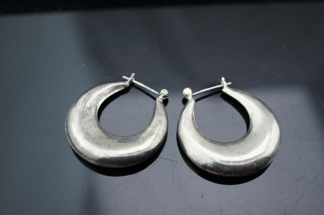 U.S vintage シルバー925 middle hoop ピアス Middle Hoop Pierce (Silver925)（ピアス（両耳用））｜TODAYFUL