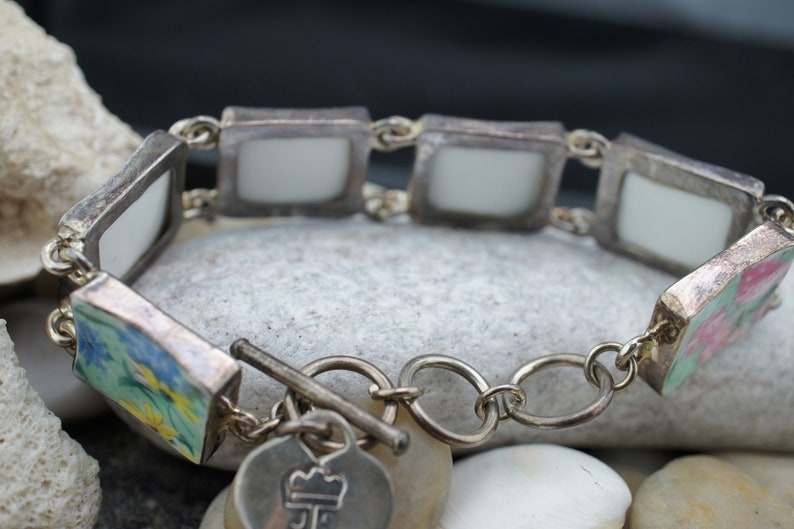 Sterling Silver Signed JSVR Jacqueline Smiley 950 Vintage Bracelet ...
