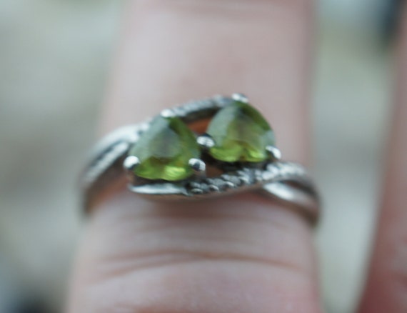 925 TJ Ring Sterling Silver Size 8 1 4 Estate Vintage Smooth