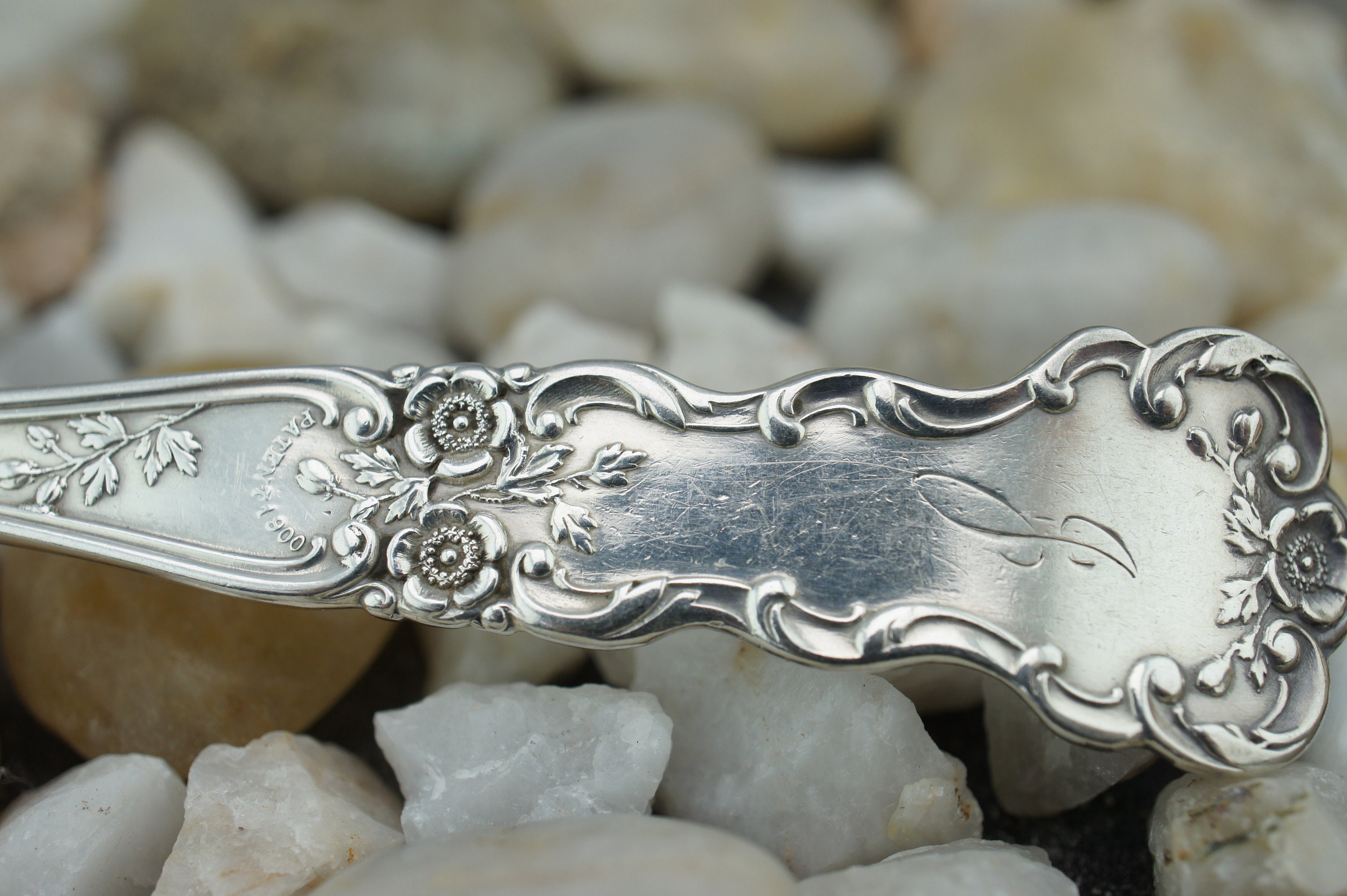 Gorham 925 ヴィンテージ スターリングシルバー サービングフォーク