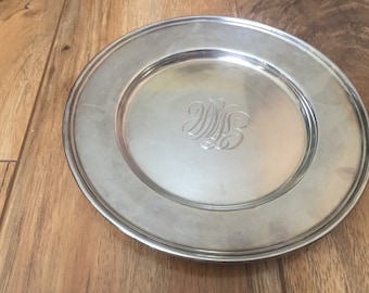ヴィンテージ スターリング シルバー 皿 2 枚、1934 年 - Etsy 日本