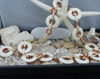 Vintage Michael Kors Womens White Leather O Ring Waist Y2K  display picture 2