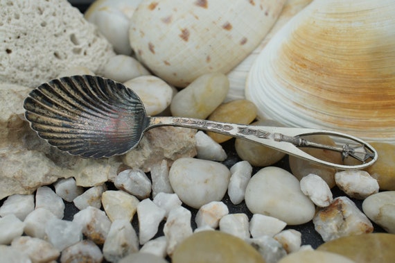 925 Solid Sterling Silver Sugar Spoon Dessert 5 3… - image 1