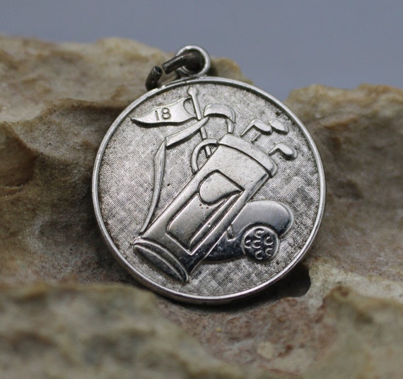 Pendentif Ancien Ou Vintage En Argent Massif 925 - Style Art Nouveau Forme De Main - Occasion