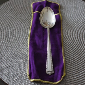 Art Vintage Processional by Fine Arts Sterling Serving Sterling Silver Tablespoon 8.5&#39;&#39; long 62gr Kitchen  OF