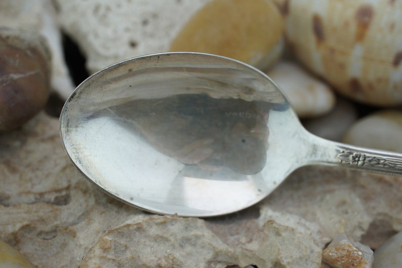 Vintage Sterling Silver 925 Serving Tablespoon Dessert Spoon 6 Etsy