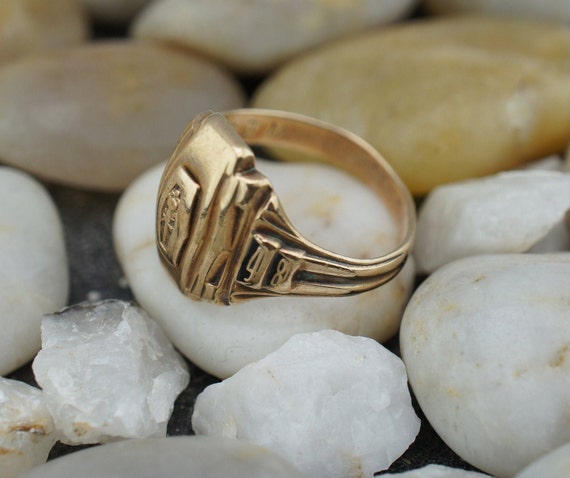 Vintage Art Deco Jewelry Balfour 10k Yellow Gold 1948 GTM Vintage Art Deco Jewelry Balfour 10k Yellow Gold 1948 GTM
