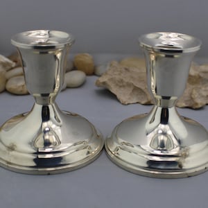 Vintage Candle Holders Candle Bar Candlestick Tome Sterling 925 Weighted&Reinforced 701  NY