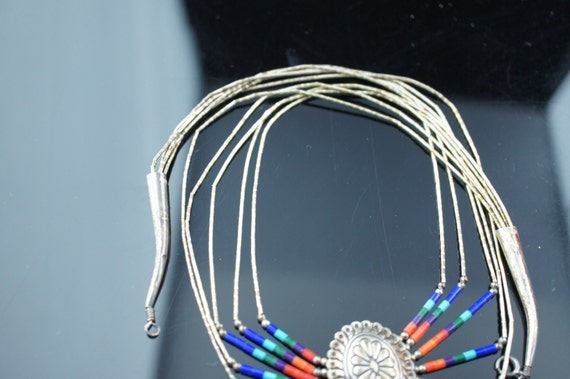 Vintage Art Deco necklace Native American's Jewel… - image 4