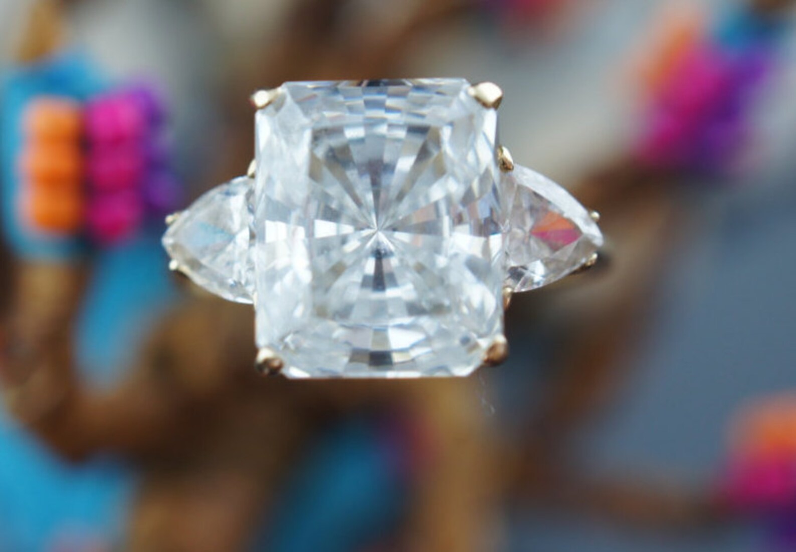 14k Karat D15 Solid Yellow Gold Engagement White Shiny Etsy