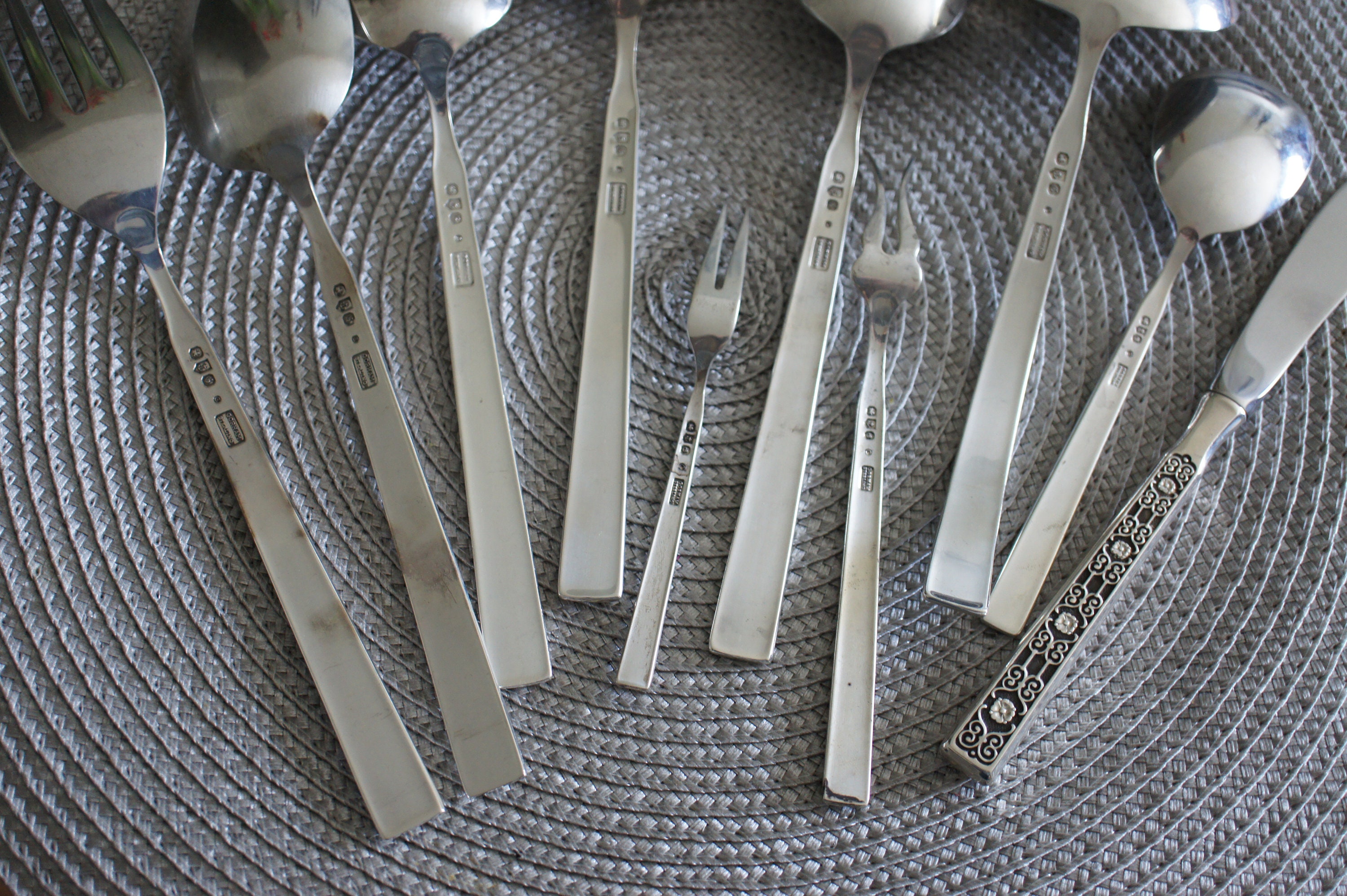 Gorham スターリングシルバー ソリッド 925 セット 9 アイテム