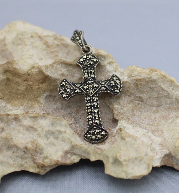 Pendentif Ancien Argent Massif 925 – Style Art Déco, Pendentif Créateur