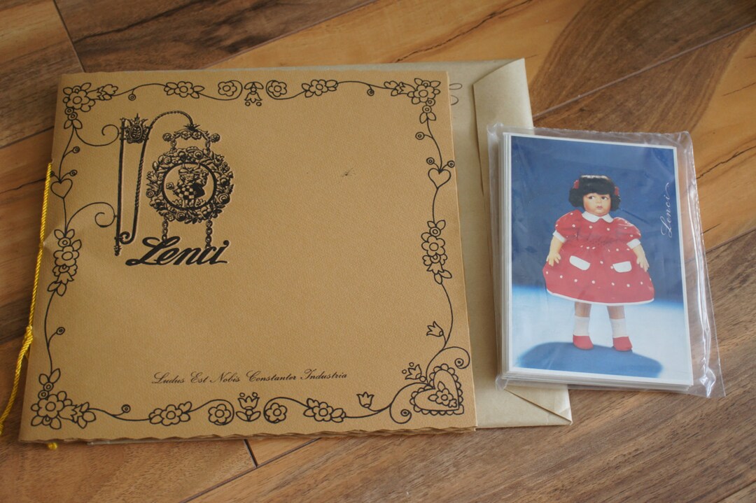 Vintage Artistic Doll Collection Original Lenci Doll Factory 1983