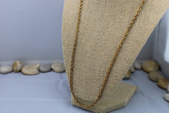 Set of 3 Chains Necklaces Vintage Art Deco Jewelr… - image 5