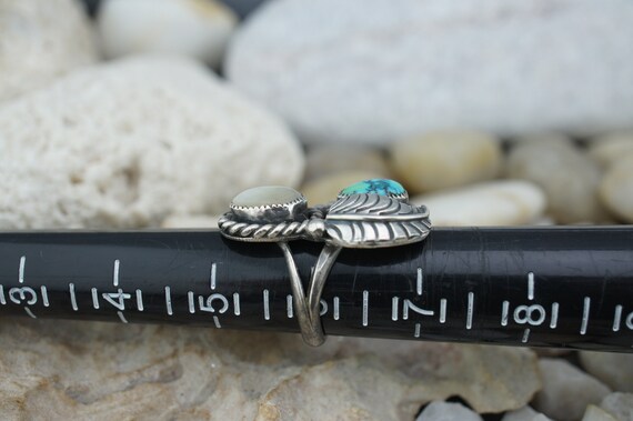 925 L.X. Sterling Silver Ring Native American Ind… - image 2