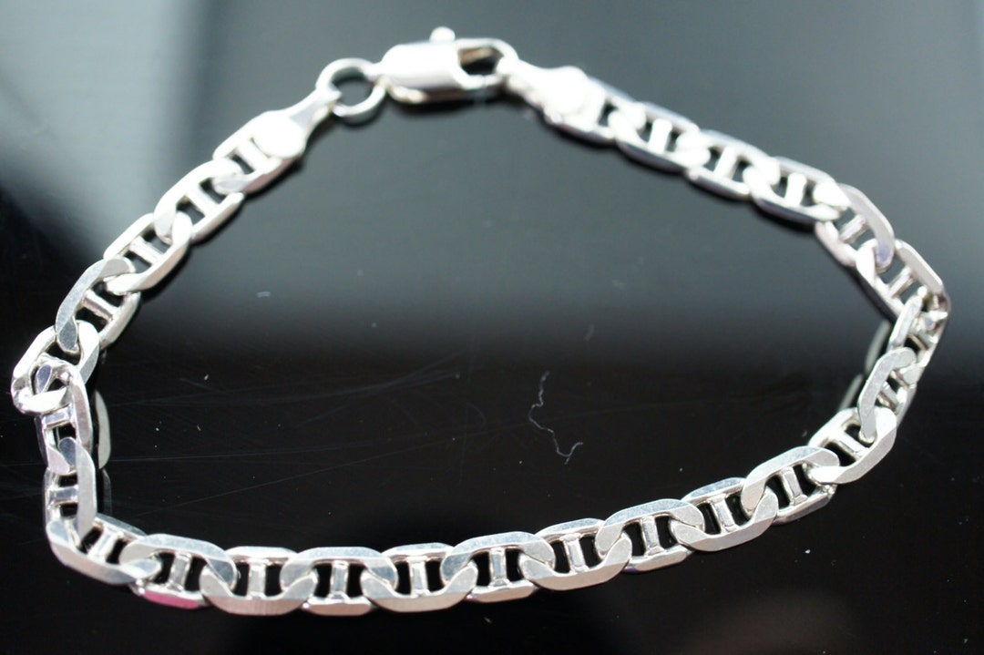 Vintage Art Deco Bracelet Sterling Silver MD28V Silver Vintage Art Deco Bracelet Sterling Silver MD28V Silver