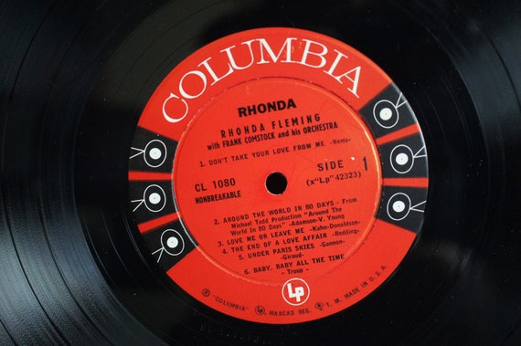 Vintage Gramophone record RHONDA FLEMING rhonda C… - image 3