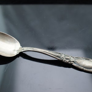 Sterling Silber 925 Demitasse Löffel König Richard 1932 No Monos Antik Löffel Souvenir Tee Kaffee 6&#39;&#39; lang Circa Kitchen HST