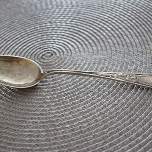 Vintage 830 Silver Spoon Magnus Aase Sterling Silver Tablespoon 8 1/4&#39;&#39; long 48 gr Kitchen  HST1