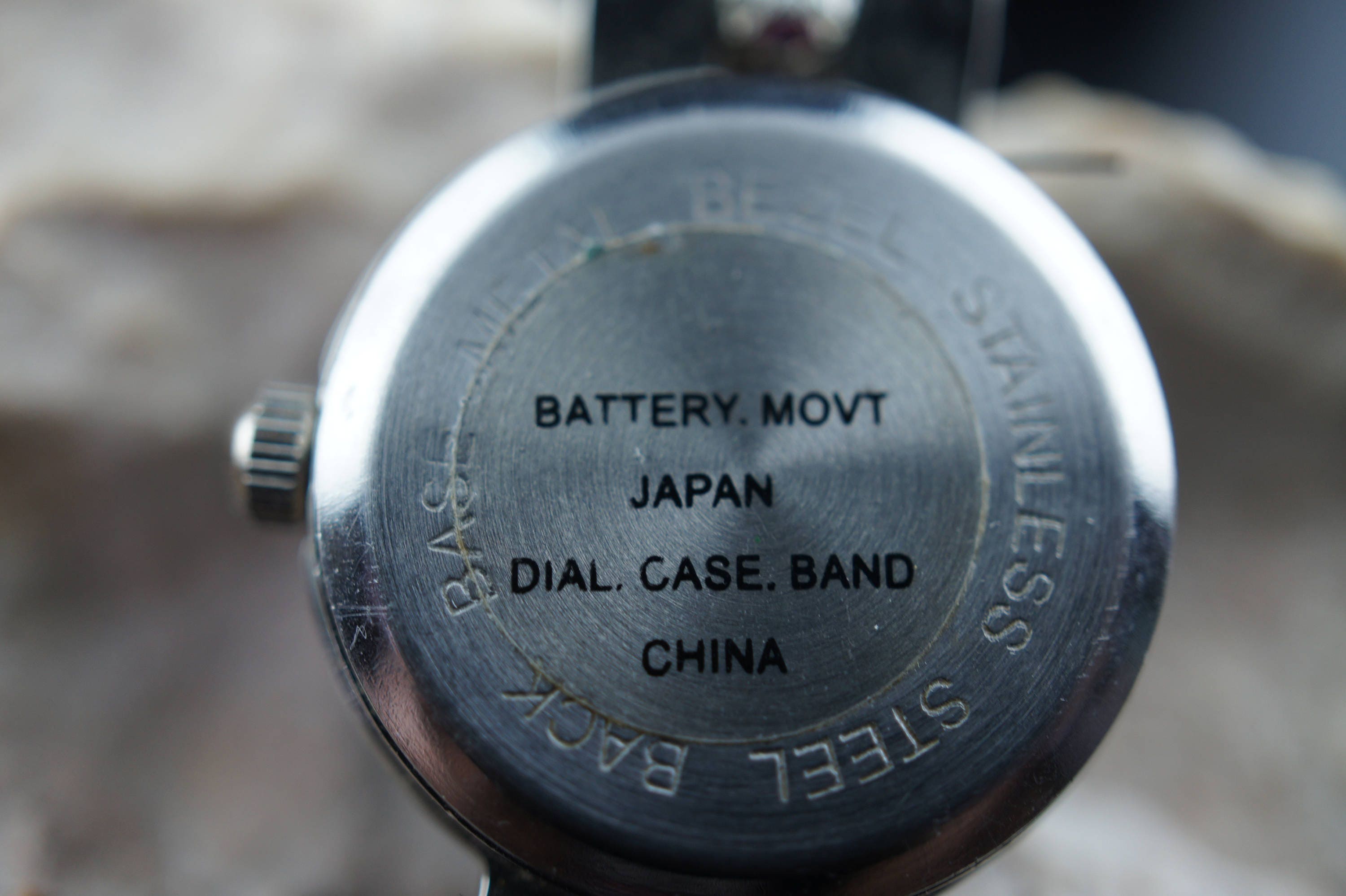 Vintage Art Deco Wrist Watch Quartz Japan Movt Watch With