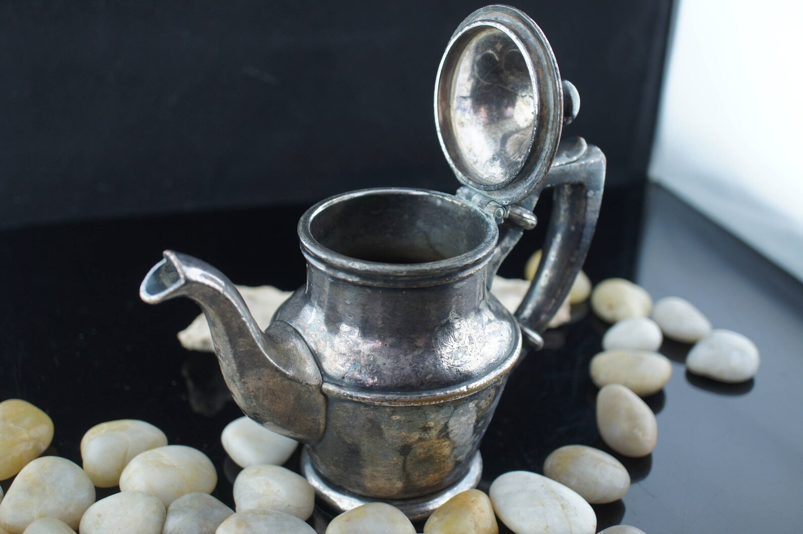 Antique Victorian Silver Soldered Teapot/coffee International Etsy