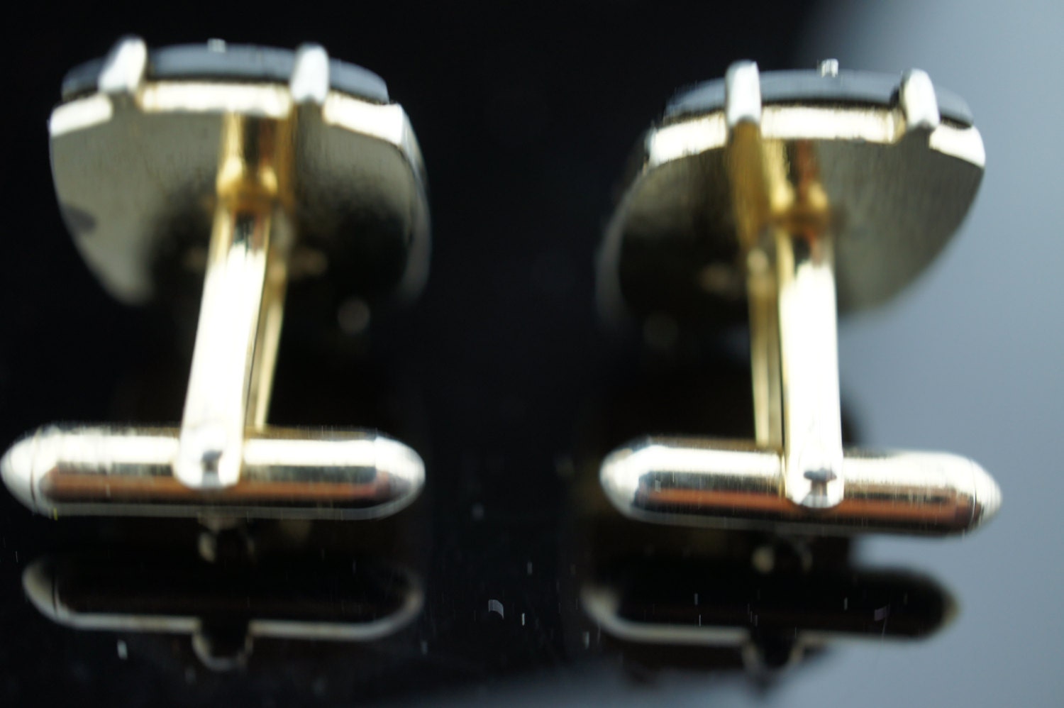 Boutons De Manchette Vintage Swank Baseball – Thème Joueur De Baseball, Argent Et Or, Occasion