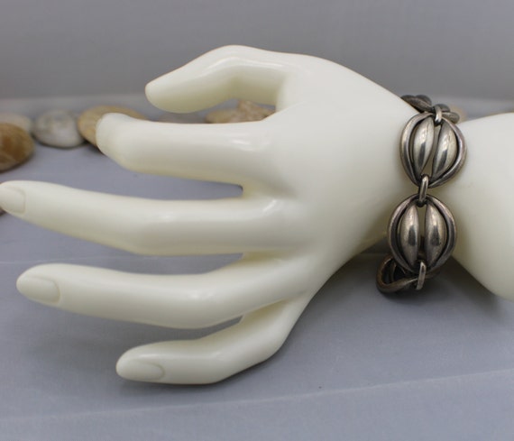 Danecraft R Sterling 925 bracelet Silver Vintage … - image 5