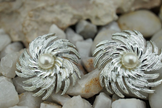 Jewelry Vintage Signed SARAH COVENTRY Silver Tone… - image 3