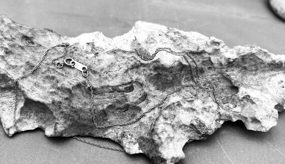 Solid Gold 10k White Solid Gold Double Ring in Ri… - image 4