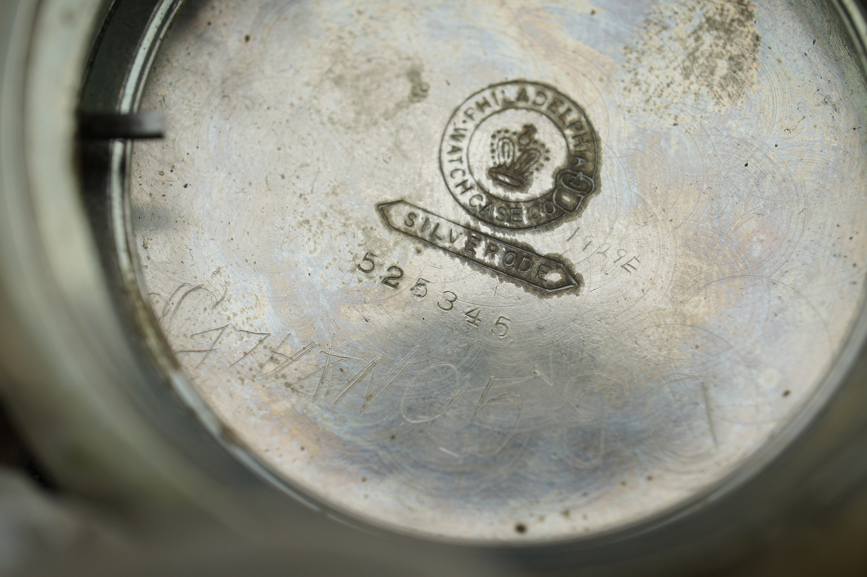 Vintage Philadelphia Silverode Pocket Watch Case Co for Etsy