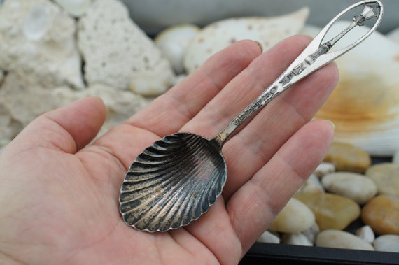 925 Solid Sterling Silver Sugar Spoon Dessert 5 3… - image 6