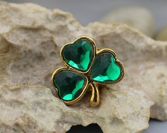 25/50/100/200 Pezzi Piccoli San Patrizio Trifoglio Spille Da - Foto 2