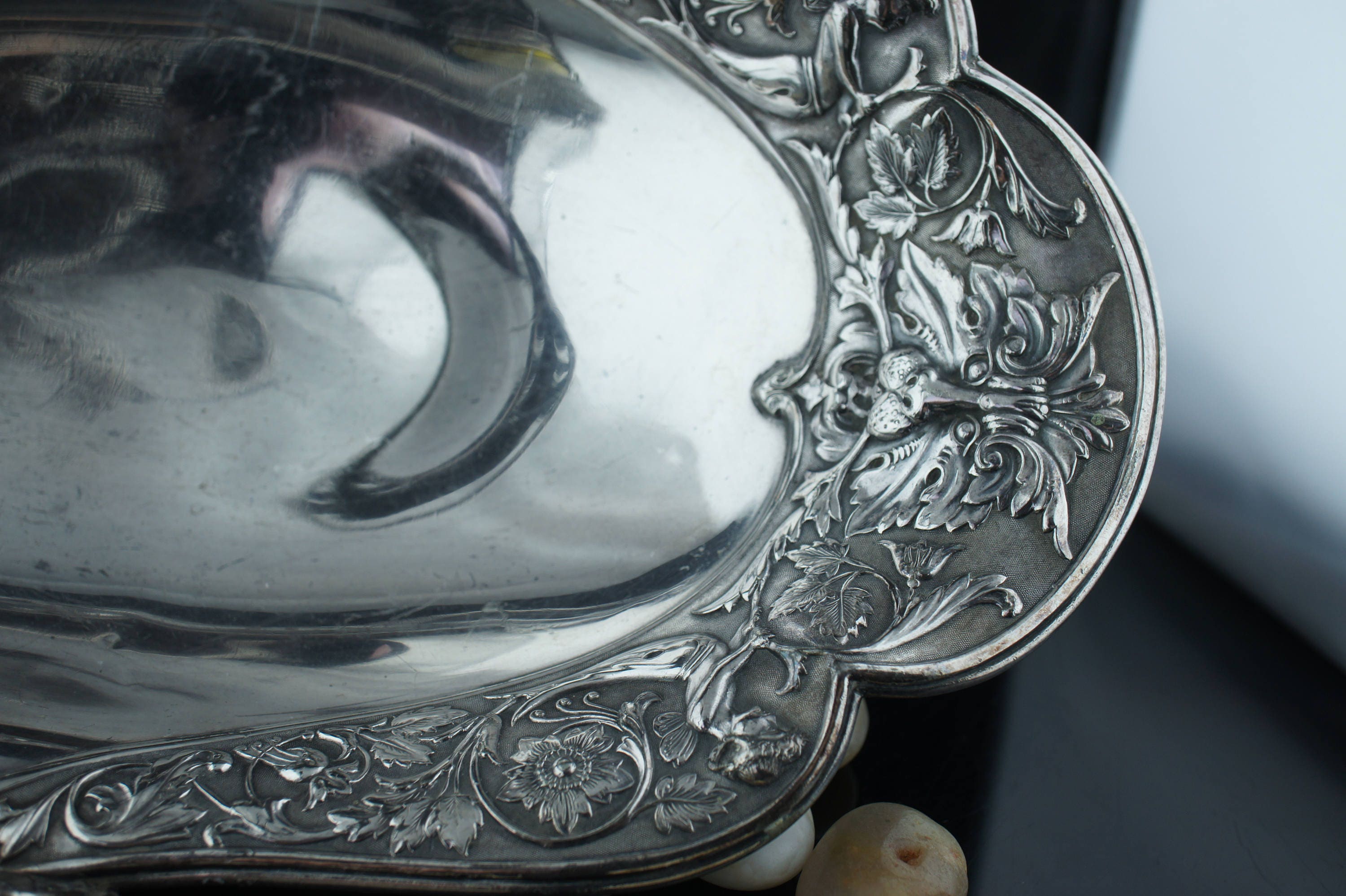 Antique Very Rare 1886c. Meriden Silver Quadruple Plate Four