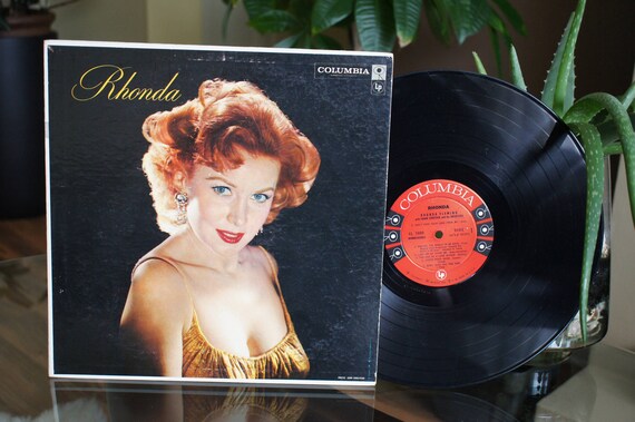 Vintage Gramophone record RHONDA FLEMING rhonda CO
