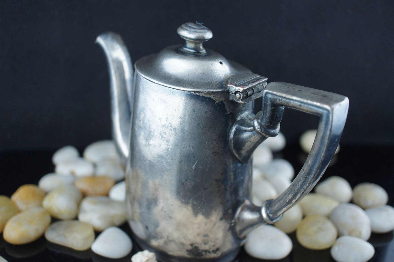 Antique Silver Victorian Silver Soldered Teapot Nassau Etsy