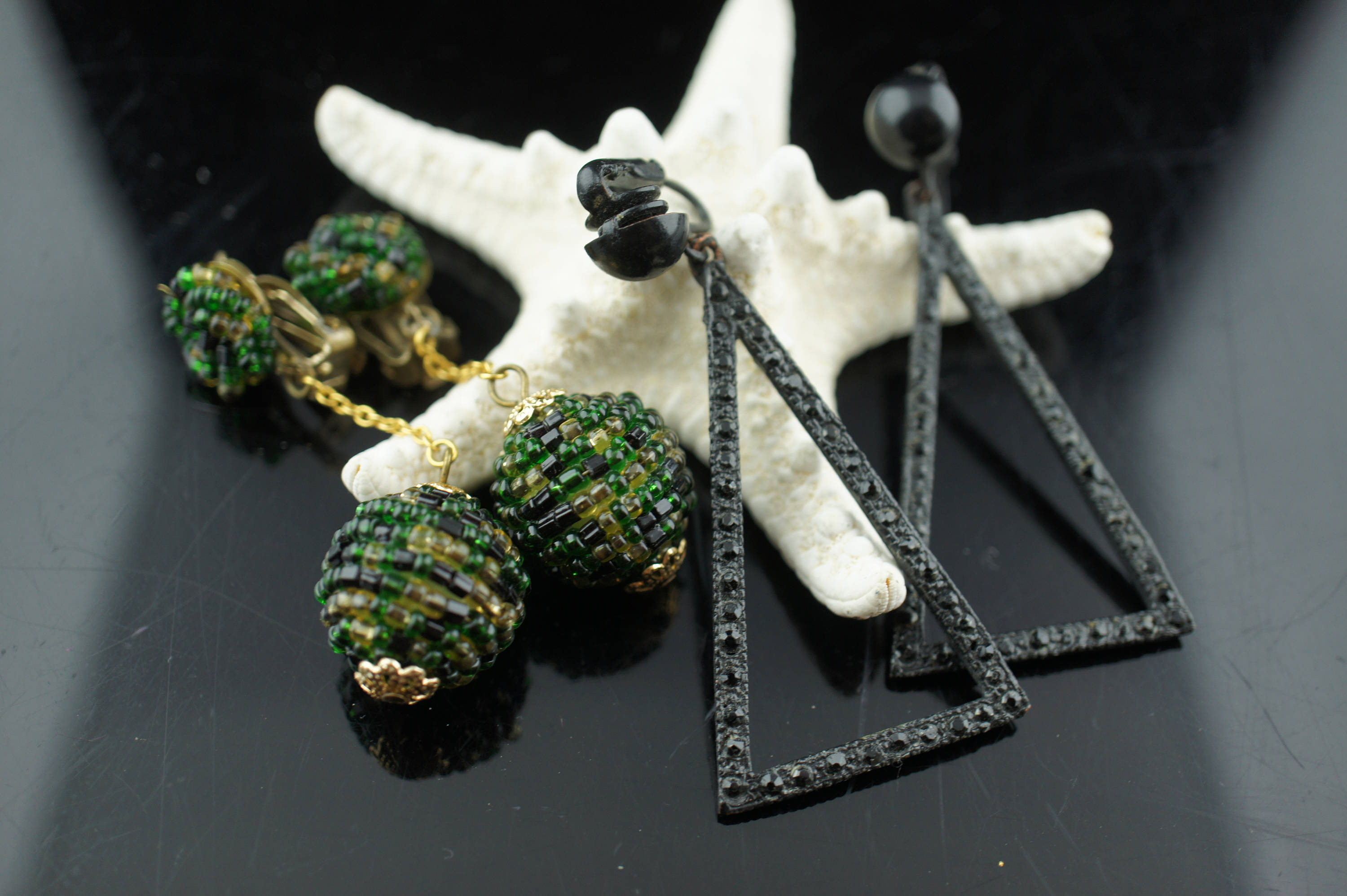 関税込/国内発送【RECTO】IBIZA FORMICA DROP CLIP EARRINGS ☆RECTO☆IBIZA FORMICA DROP CLIP EARRINGS☆6444☆Gold☆韓国