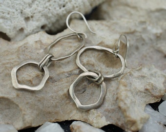 Dew Orecchini A Perno Vintage In Argento Sterling 925 Con Zirconi - Tondi, Lucidi, Chiusura A Farfallina, Confezione Regalo