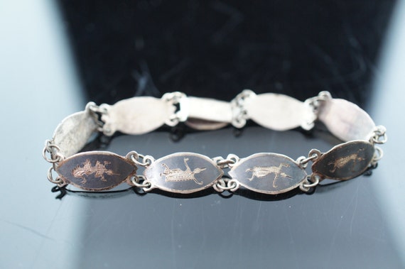 Vintage Art Deco Sterling silver  bracelet  Moder… - image 1