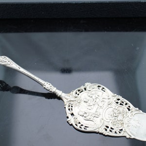 Servidor de cuchillos para tartas o pasteles de plata esterlina 800 vintage Servidor de cuchillos para bodas Servidor de bodas Cupido Servidor de bodas HST
