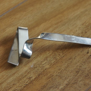 Jewelry Brooch Pin  Vintage Sterling Silver 925  Signed Mexico W-102