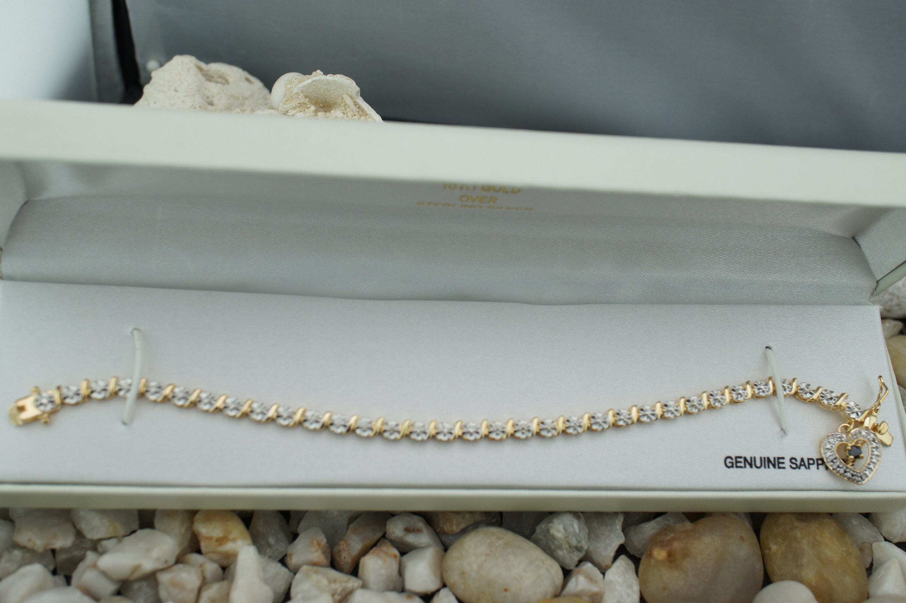 Gold over clearance silver bracelets