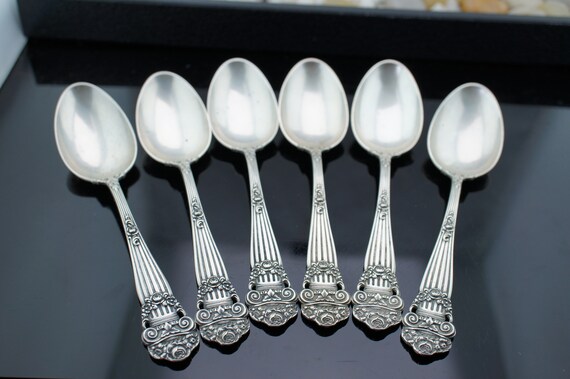 スターリングシルバー英国製アンティークティースプーン 925/1000