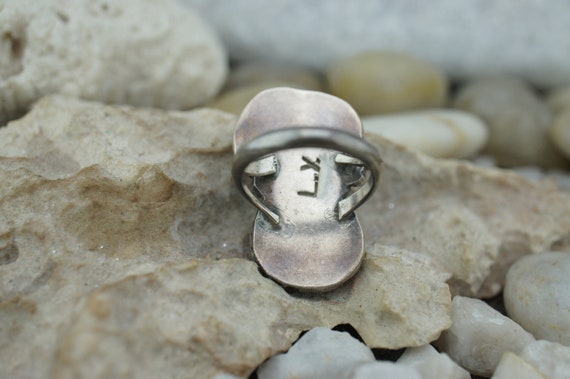 925 L.X. Sterling Silver Ring Native American Ind… - image 5