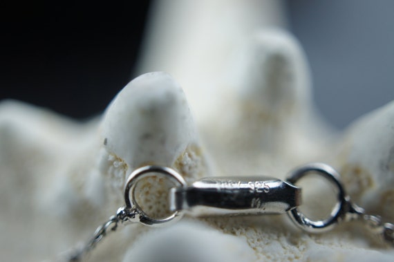 Sterling Silver Vintage Bracelet 925 chain twiste… - image 5