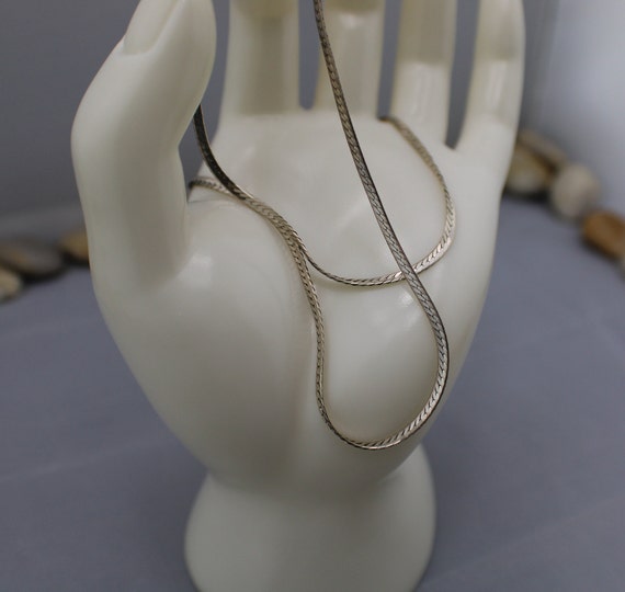 北欧ヴィンテージシルバーネックレス＊ノルウェー＊シルバー925