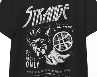 Magia extraña: camiseta inspirada en Doctor Strange