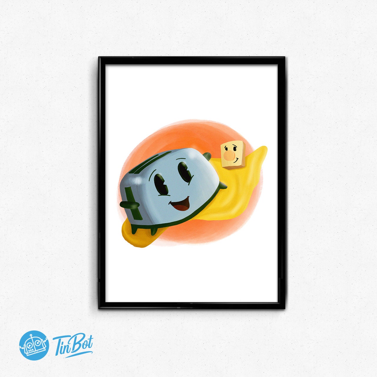Toaster & Blanket Brave Little Toaster digital art character Etsy