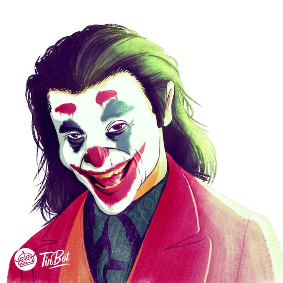 Arthur Fleck , The Joker digital art character card
