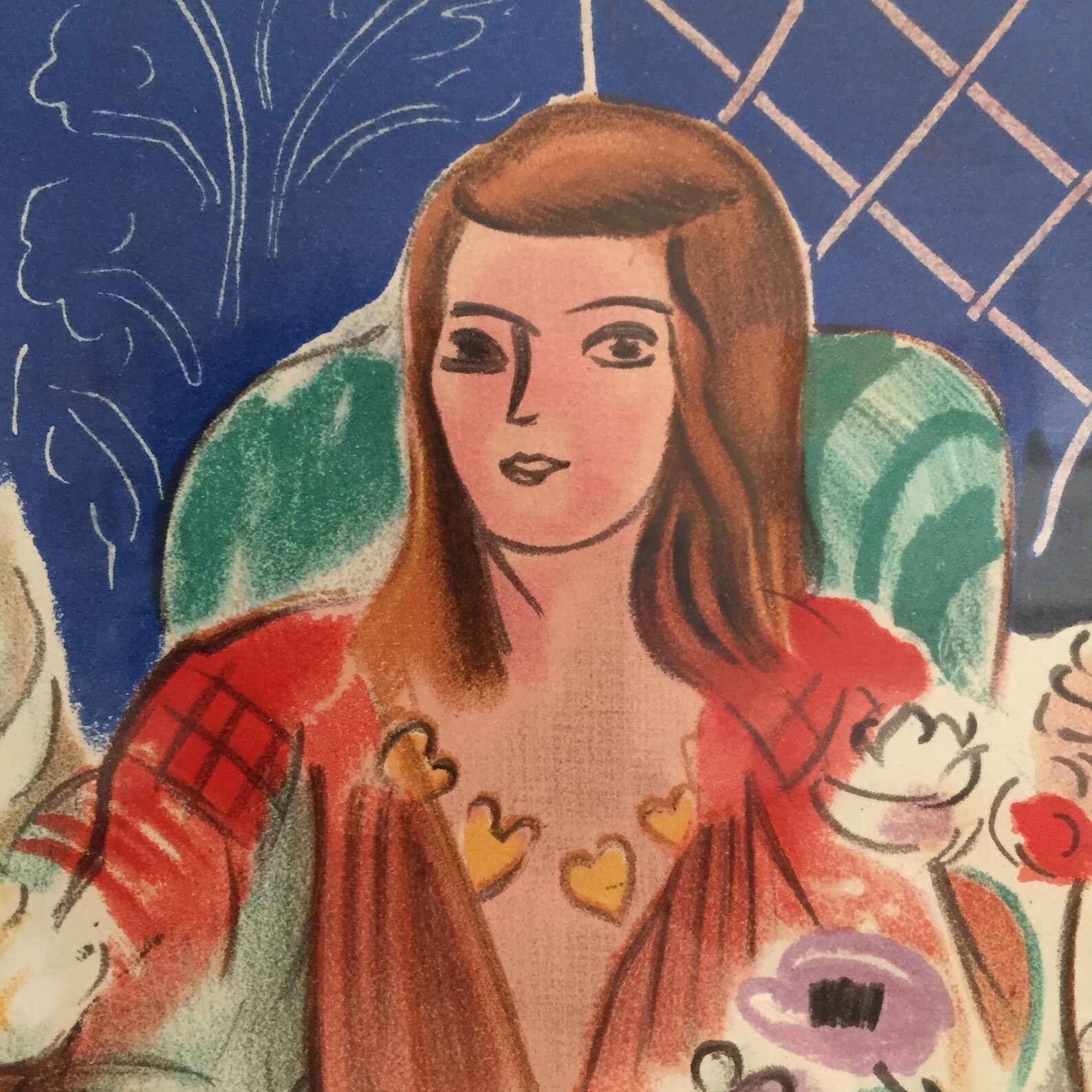 Henri Matisse Print Framed Art Collectible Vintage Home Etsy